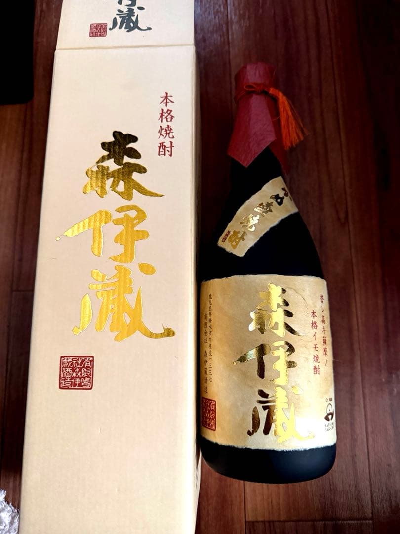 森伊蔵　かめ壺焼酎　金ラベル　720ml