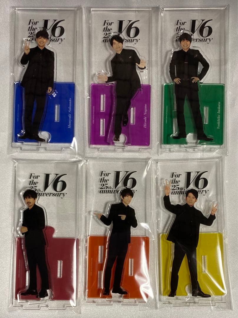 V6 Very6 BEST 坂本　長野　井ノ原　森田　三宅　岡田　アクスタ