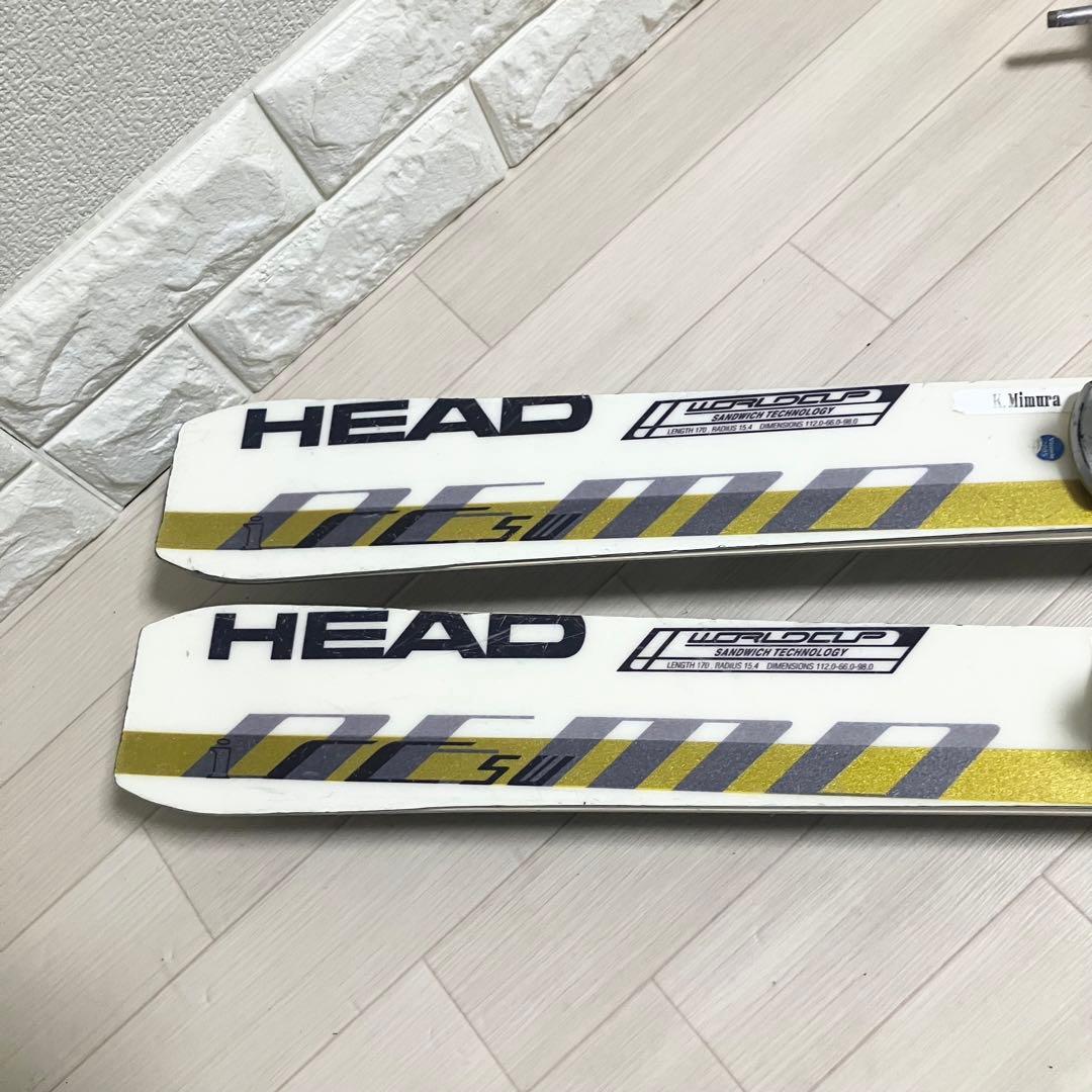 ストック付/HEAD i CC SWヘッド スキーセット170cm