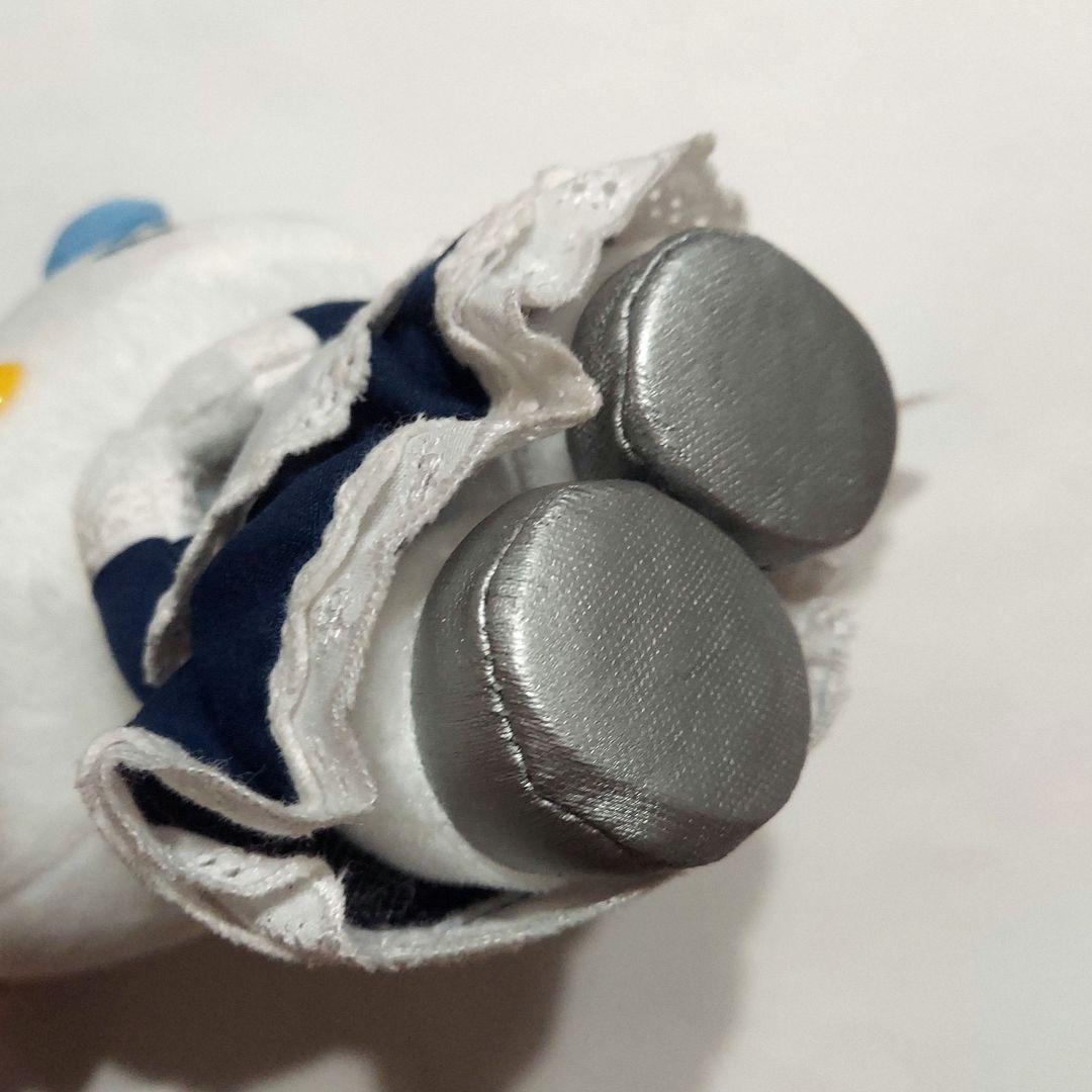 ハローキティ メイドコスチューム ぬいぐるみ ブルー