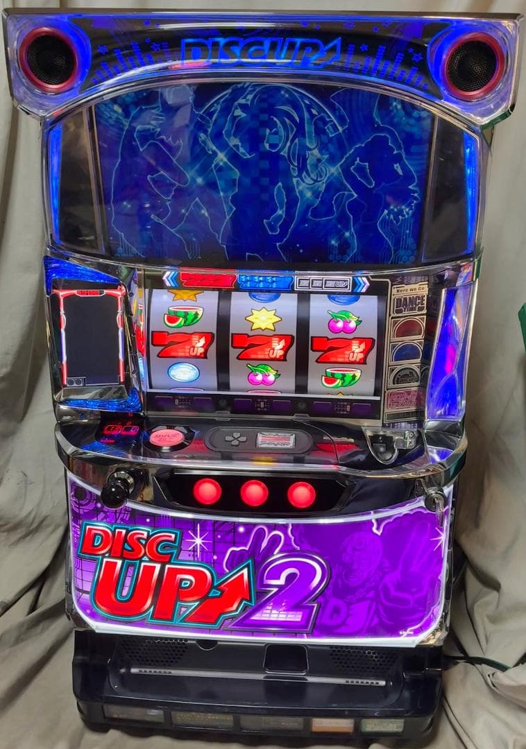 パチスロ ディスクアップ2 （不要機取り付け済）☆たのメル便送料込