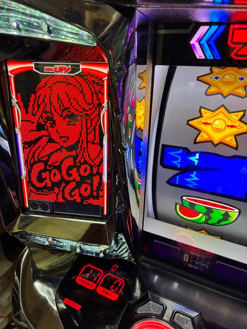 パチスロ ディスクアップ2 （不要機取り付け済）☆たのメル便送料込