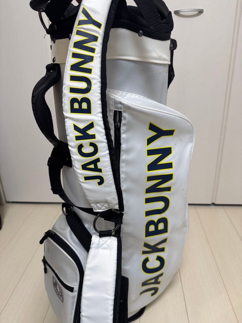 値下げ‼️JACK BUNNY キャディバッグ ホワイト