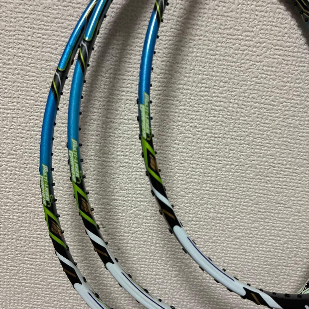 VICTOR スラスターK9000 バドミントンラケット 3本セット 4U