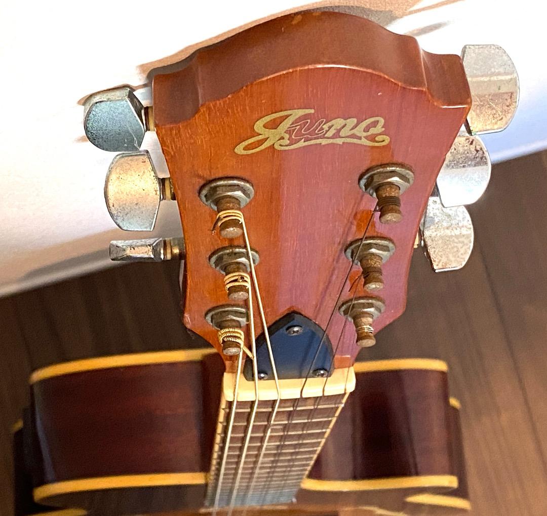 希少【注意】裏面傷みあり！Juno EA-70FC/BS エレアコ ギギター