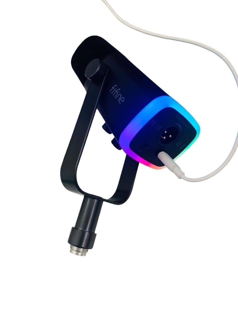 【開封済・未使用】FIFINE AM8T ゲーミングマイク アーム スタンド付き