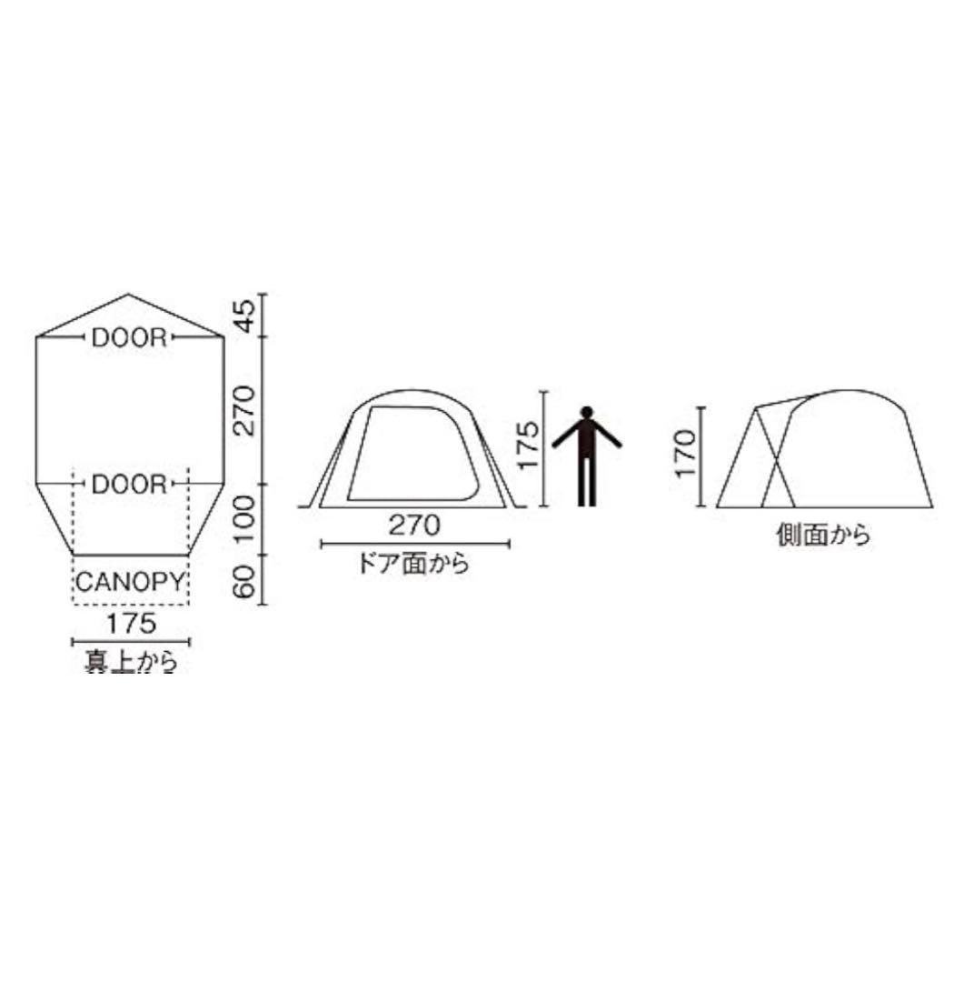 Coleman ドーム型テント 4-5人用