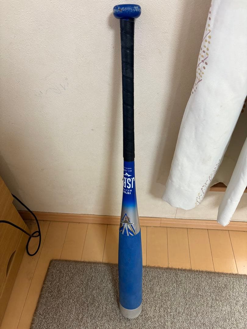 ミズノ 軟式用バット 青