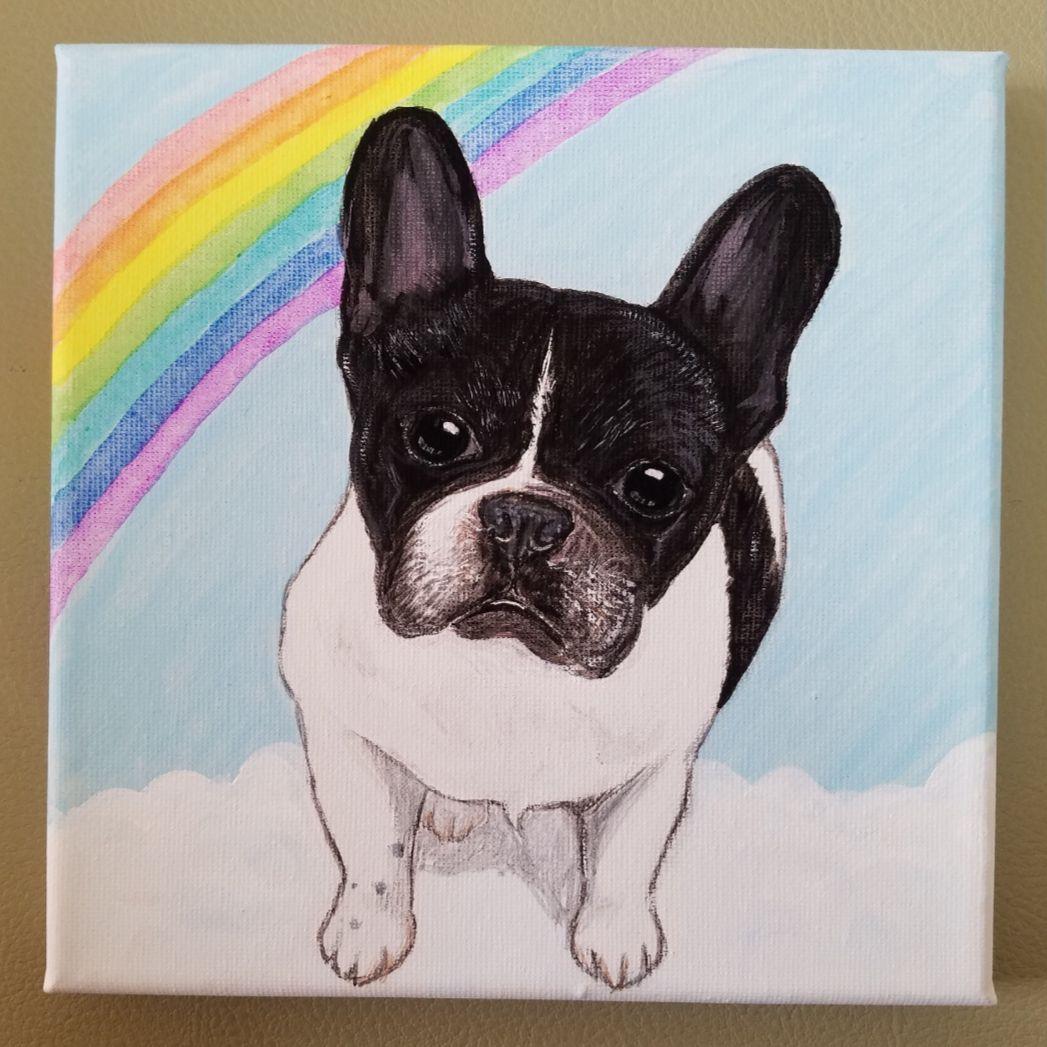 うちのこの絵本な絵画