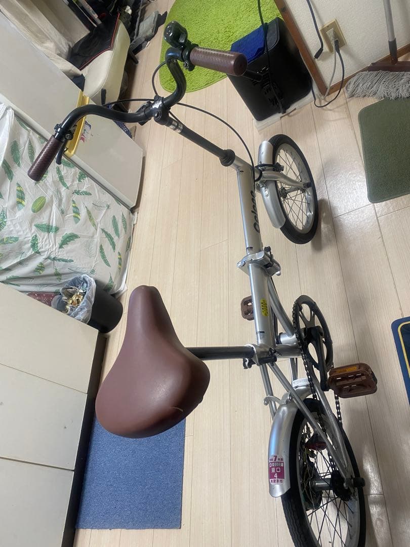Colono 折りたたみ自転車 シルバー