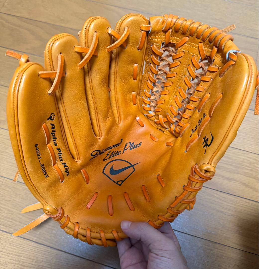 NIKE ナイキ　硬式グローブ　ダイヤモンドエリートプラス　投手用　左投げ　左