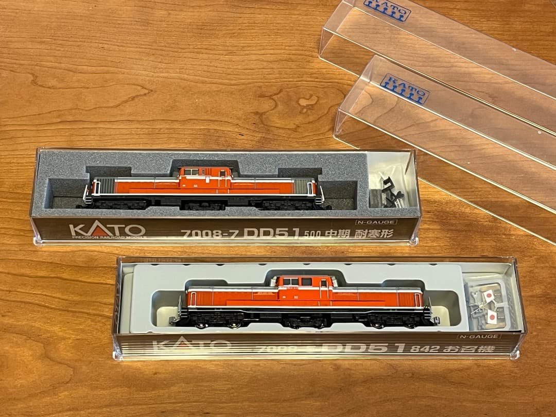 KATO Nゲージ　DD51機関車　２両セット