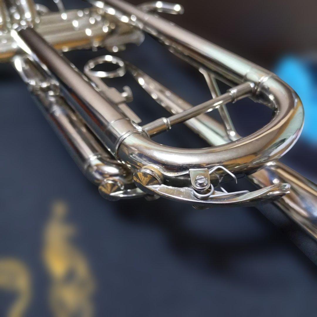 Easter トランペット ETR-380N シルバー ケース付き