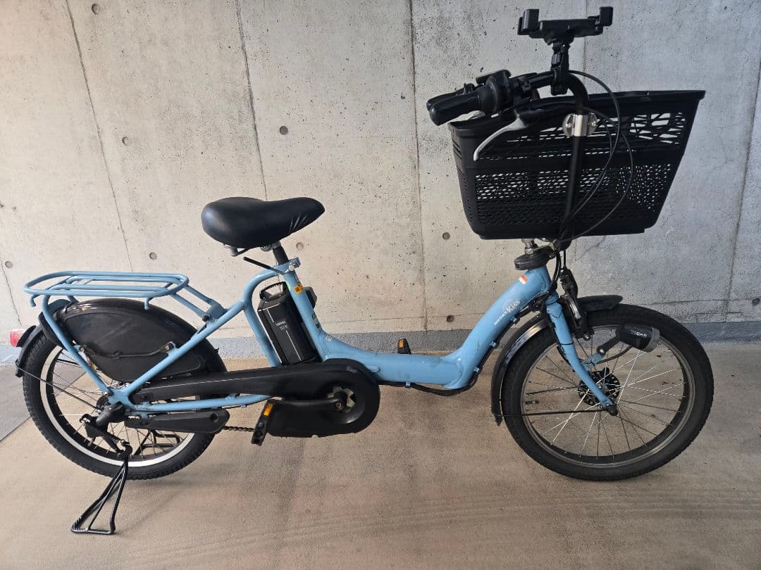 ヤマハ Pas kiss ママチャリ電動アシスト自転車20インチ