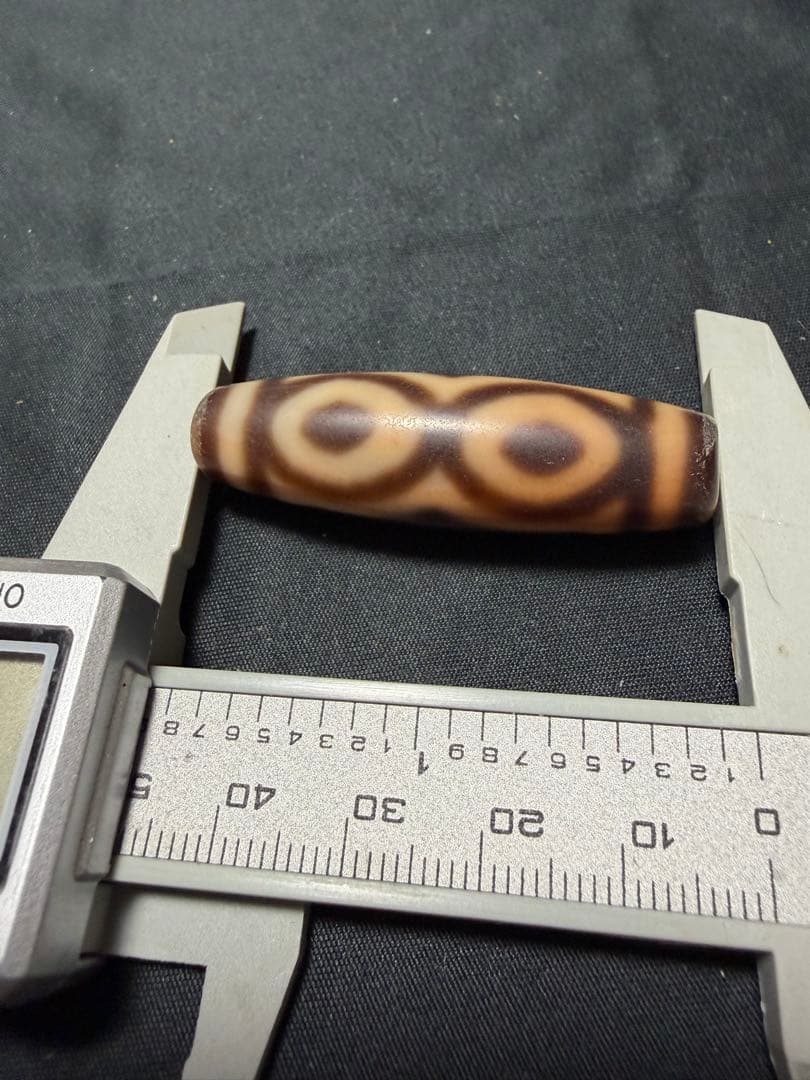 良品天珠‼️西蔵老礦紅朱砂仏眼星辰宝瓶天珠