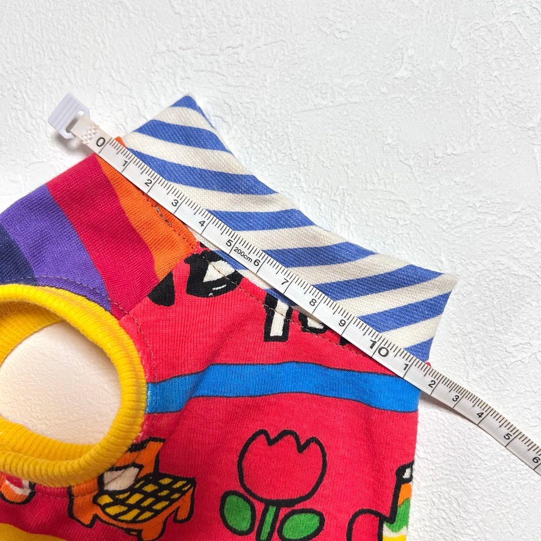 mugicha ●犬服●ハンドメイド 胴36 NO.707