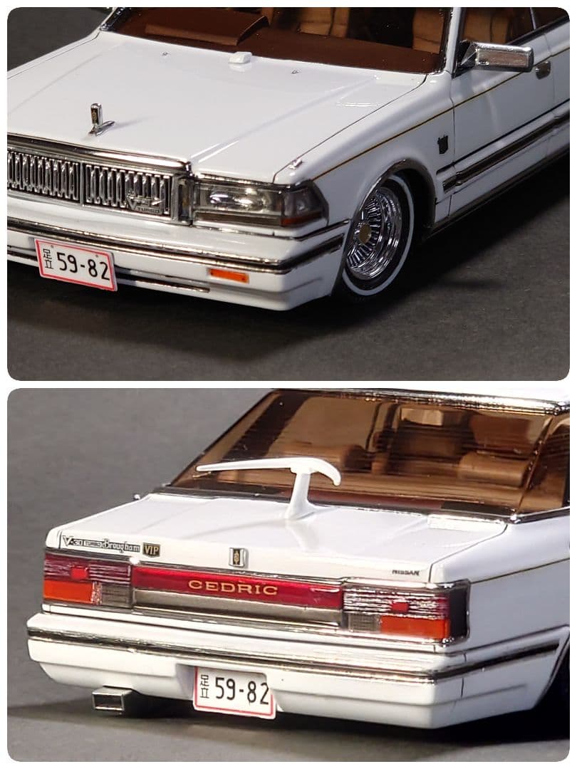 1/24 プラモデル　完成品　フジミ　日産　Y30 セドリック CEDRIC