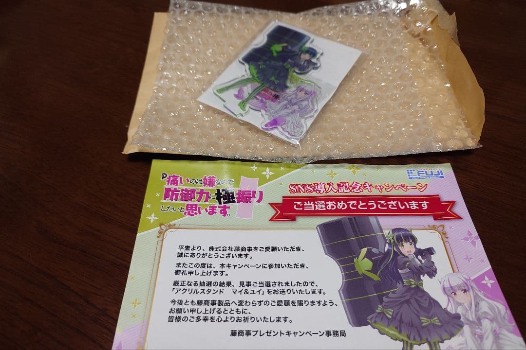 痛いのは嫌なので防御力に極振りしたいと思います マイ&ユイ　アクリルスタンド