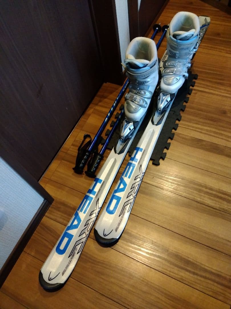 【ハイエンド】HEAD 学生・レディース スキーセット メンテ・WAX済み✔