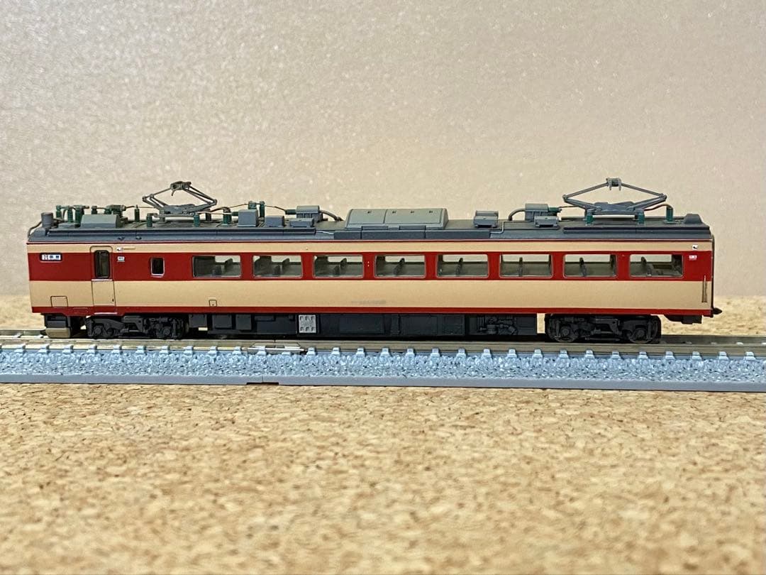 NゲージTOMIX 国鉄 485-1000系特急電車基本セット ウェザリング加工