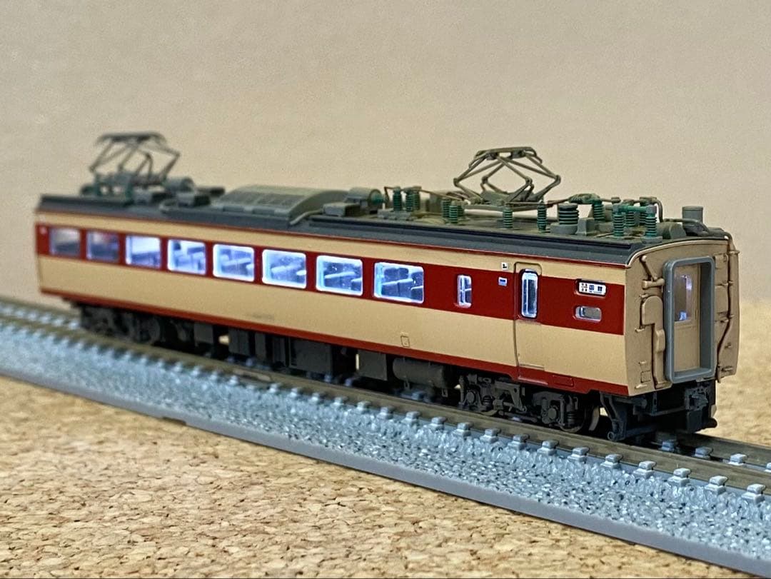 NゲージTOMIX 国鉄 485-1000系特急電車基本セット ウェザリング加工