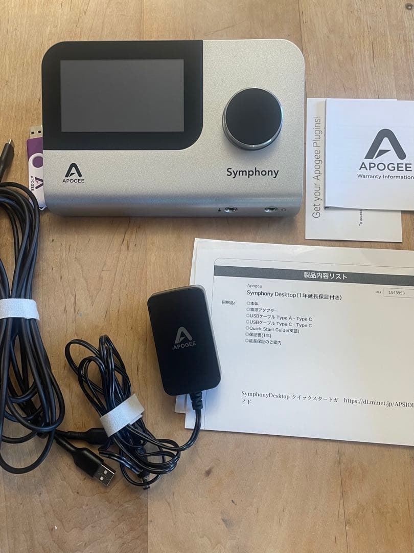 APOGEE Symphony Desktop オーディオインターフェイス