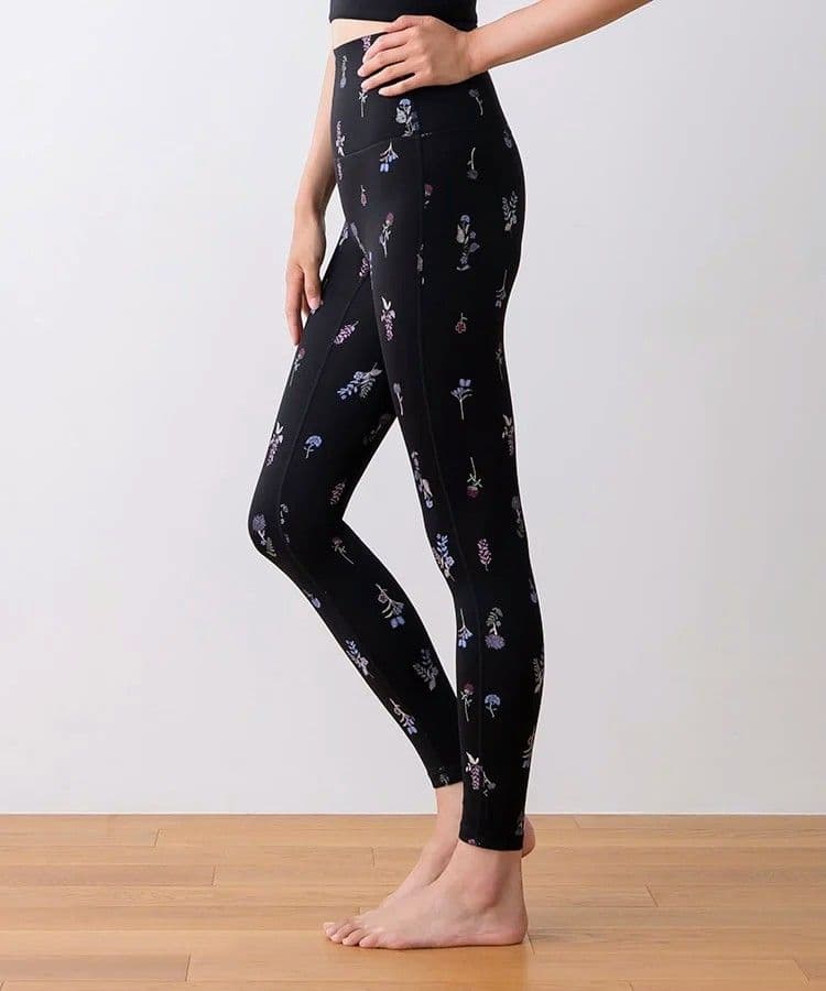 お値下♪　フラワーブーケレギンス　L　LAVA