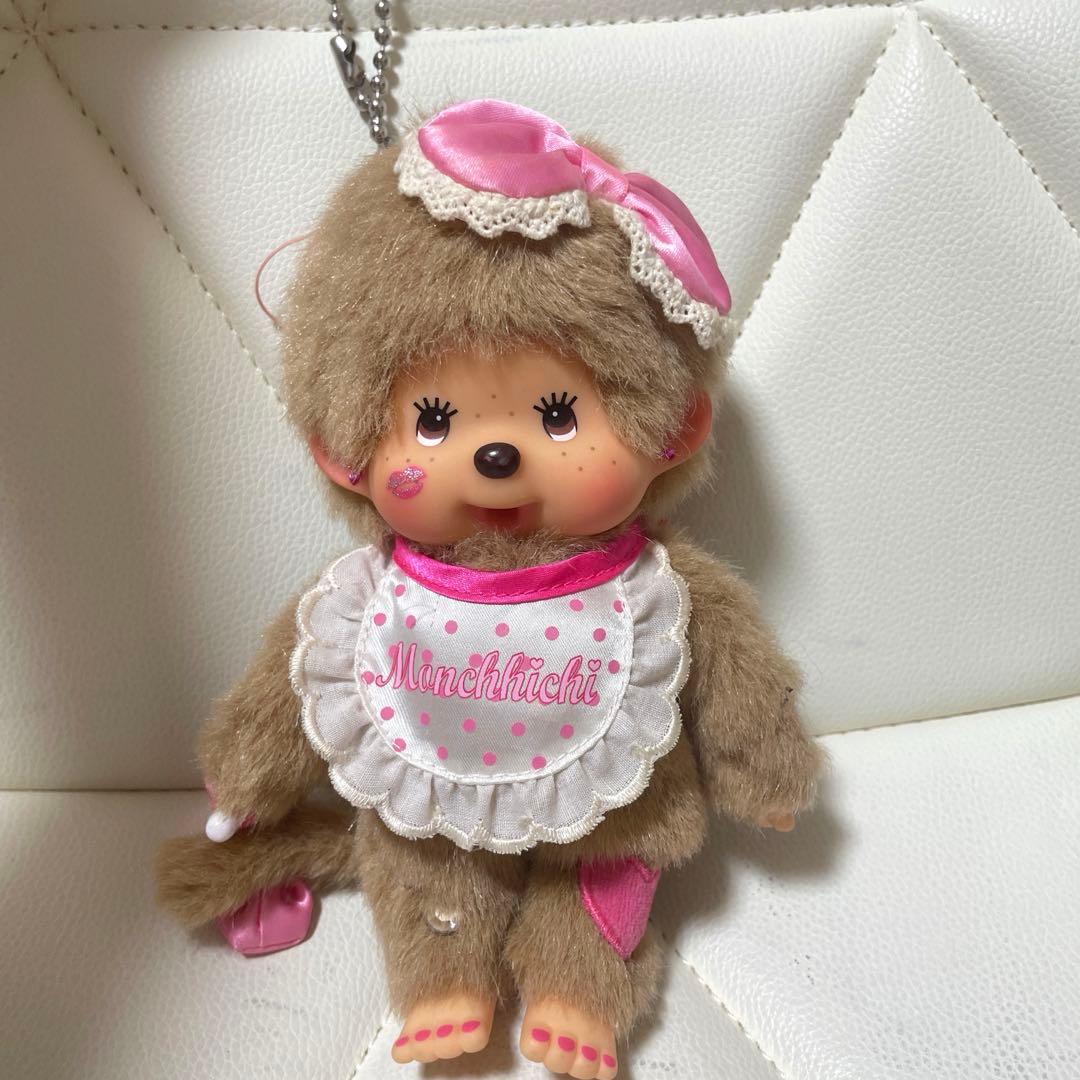 レア✨モンチッチ ギャル 金髪オトナラボ コラボ ぬいぐるみ キーホルダースクバ