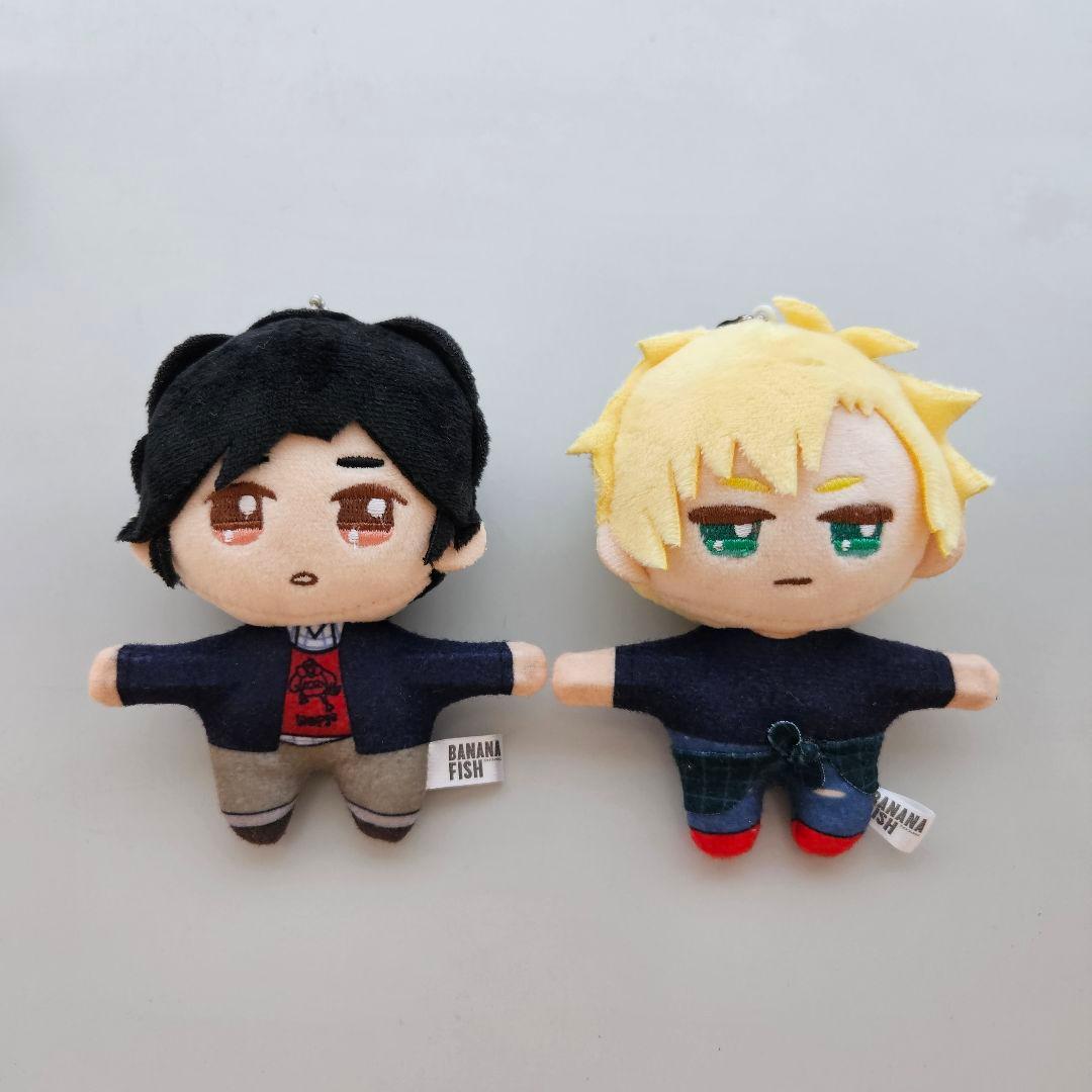 BANANA FISH　ちょこんと！ぬいぐるみマスコットセット　アッシュ＆英二