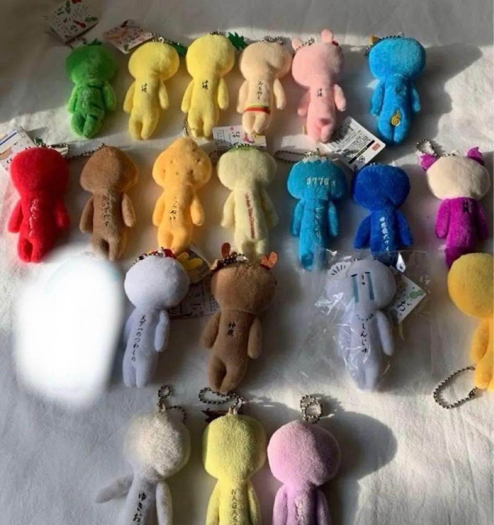 ゆきおご当地マスコットまとめ売り 16個 おまけ4個USED 計20個