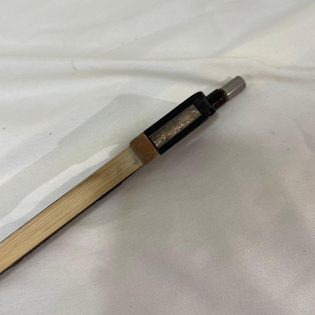 高級 ドイツ製 BAUSCH バイオリン 弓 4/4サイズ ボウ #701