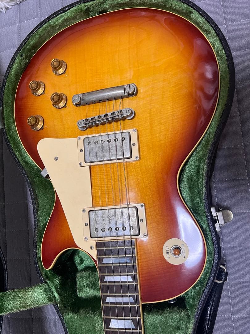 プレミアム ヴィンテージ ギター グレコ EGF850(古いがハードケース付き)