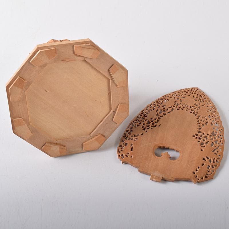 総白檀　天然ダイヤモンド白毫　阿弥陀如来像　美術目録・桐箱付　D　R8425B