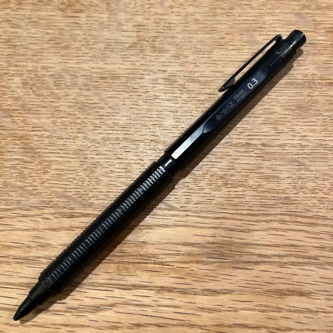 Pentel オレンズネロ 限定色　ブルーブラック0.3mm 箱付き