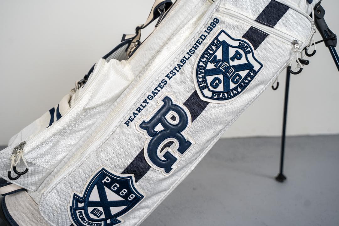 パーリーゲイツゴルフバッグ・キャディバッグ ホワイト