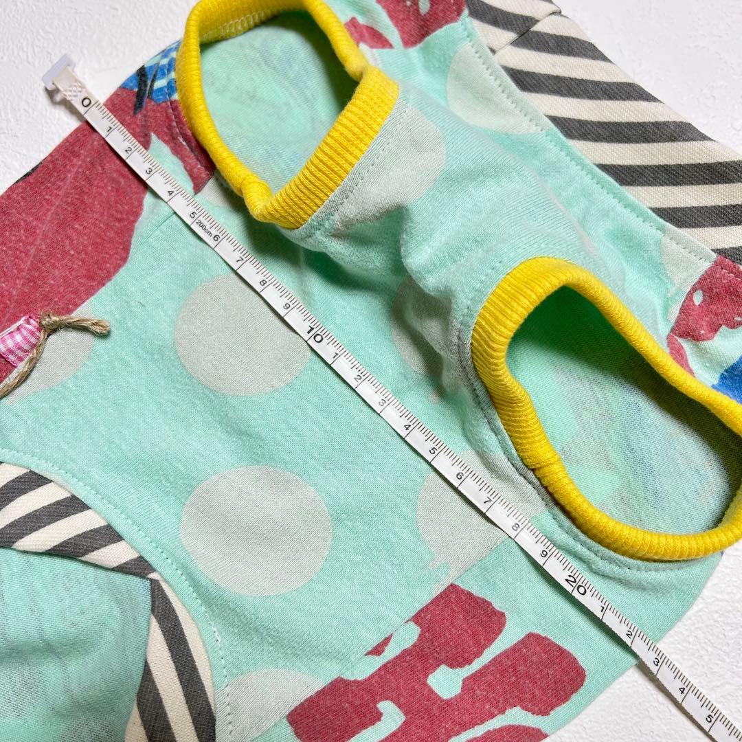 ハルミック●犬服●ハンドメイド 胴45 NO.687