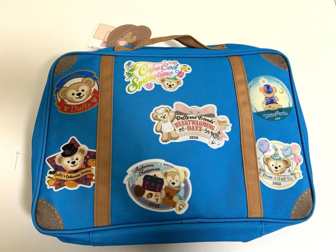 ダッフィー 20周年　バッグ＆ブランケットセット