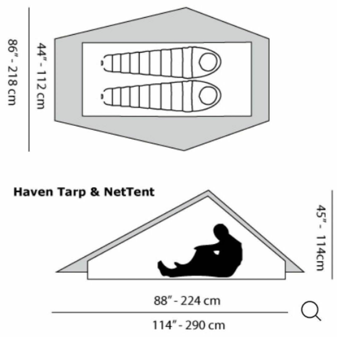 【新品】定価60,500円　シックスムーンデザインズ　 ヘイブンタープ　キャンプ