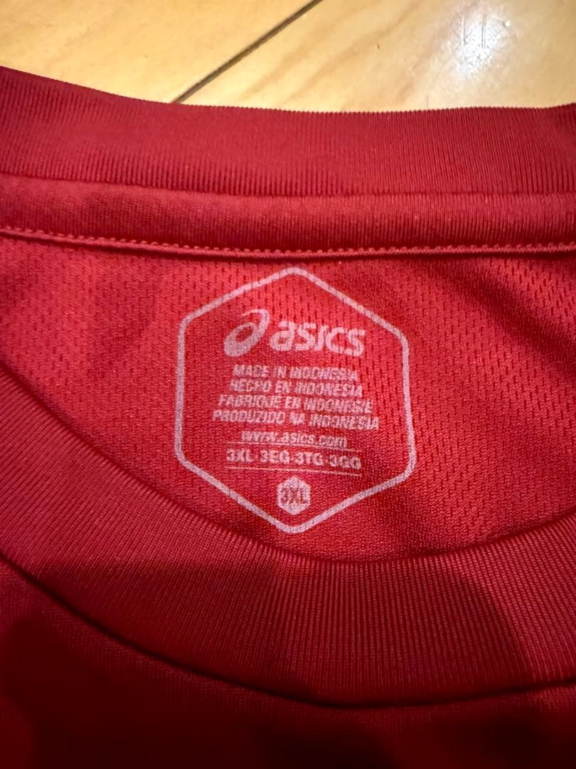 激レア 早稲田大学バレーボール 練習着ASICS シャツ 3XL 値下げ可！