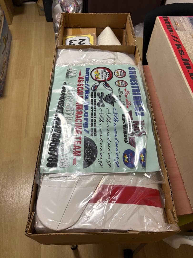 K&S シューストリング40 白