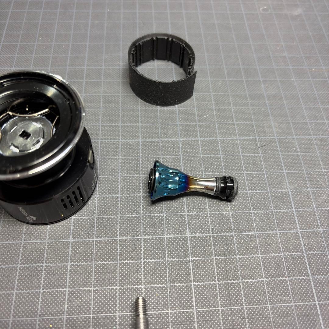 ハイテンスプール、ハンドル110、スタンドセット超超美品。