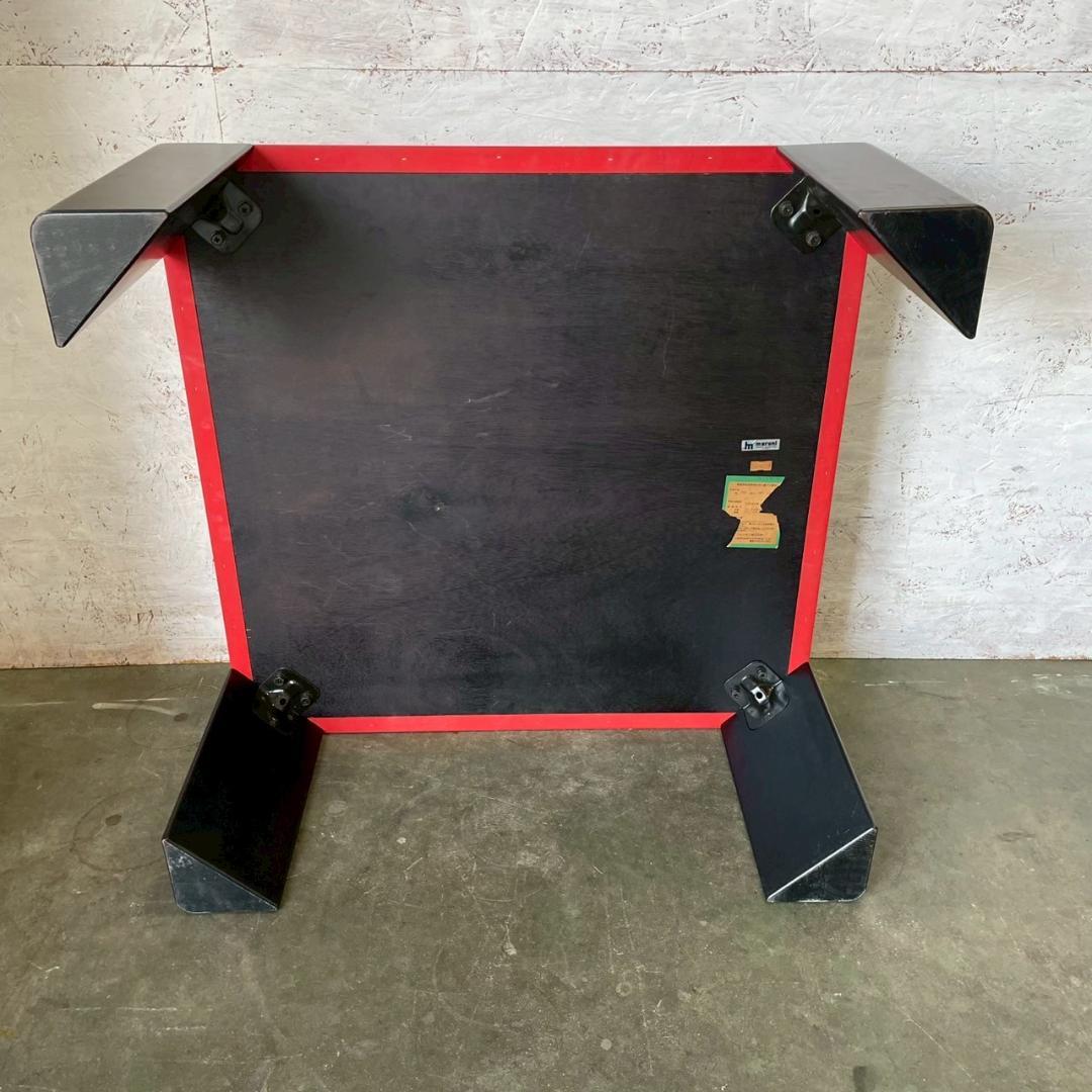 マルニ木工 テーブル オーダーガラス付 W840×D840×H380 Y1821