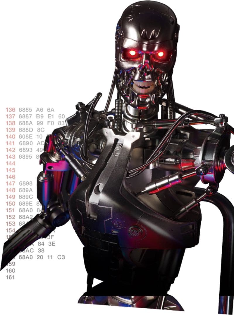 ターミネーター T-800をつくる TERMINATOR フルセット アシェット