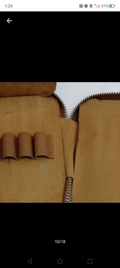 ほつれあり　ガレンレザー　10本差し　GALEN LEATHER