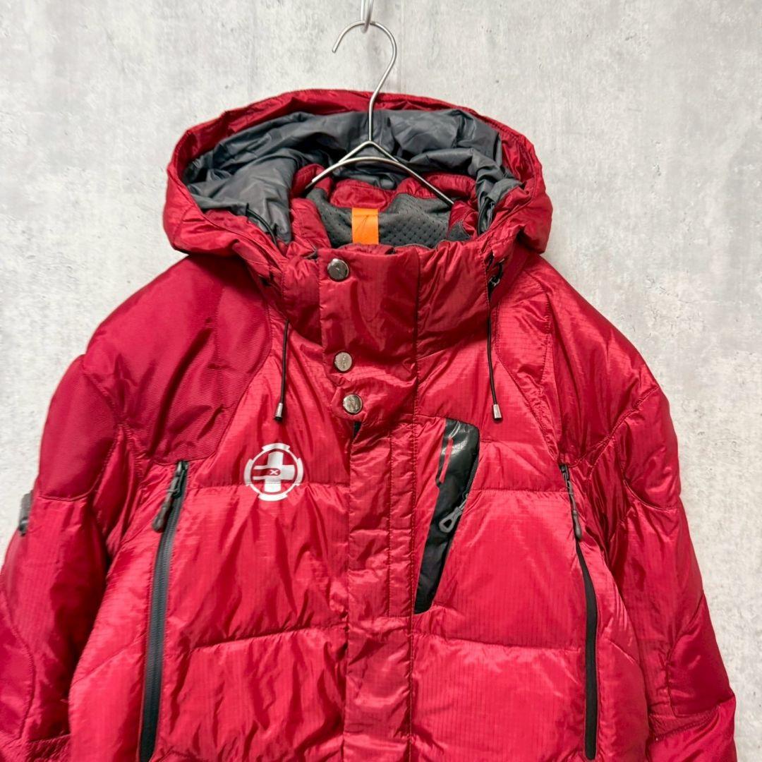 ✴️RLX　ラルフローレン　ハイブリゲージダウンジャケット　美品　赤　L