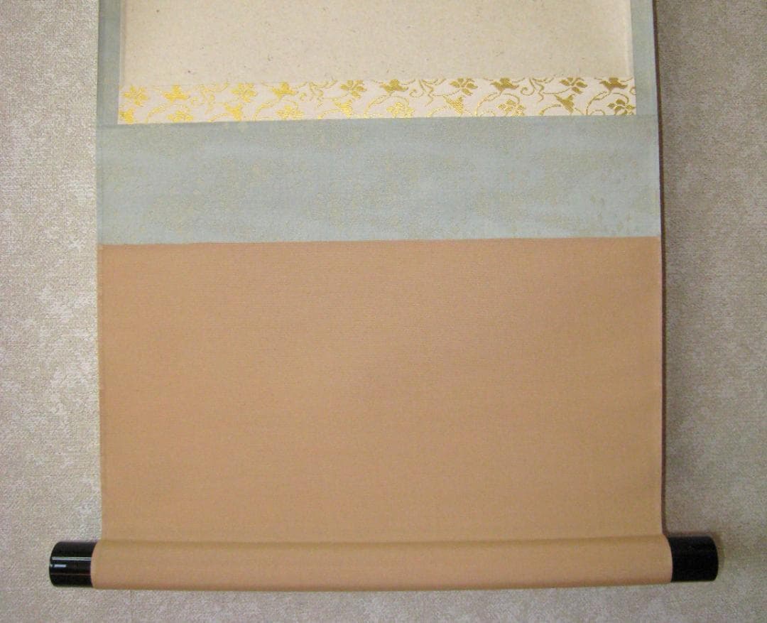 【真筆】茶掛け 茶掛　瀧◆大徳寺派 宗鏡禅寺 前大徳 雪尾要道　共箱・タトウ箱付