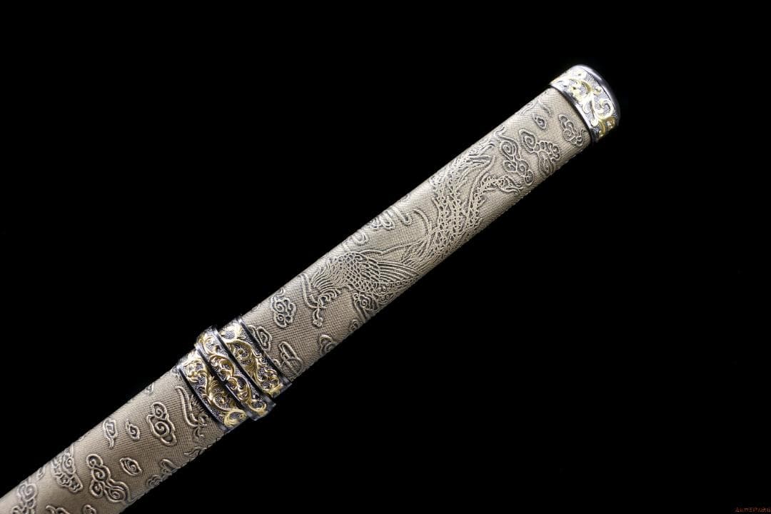 『鳳栖唐横剣』 模造刀 居合刀 武士道 武具 漢剣 唐刀 龍泉剣 手鍛造打