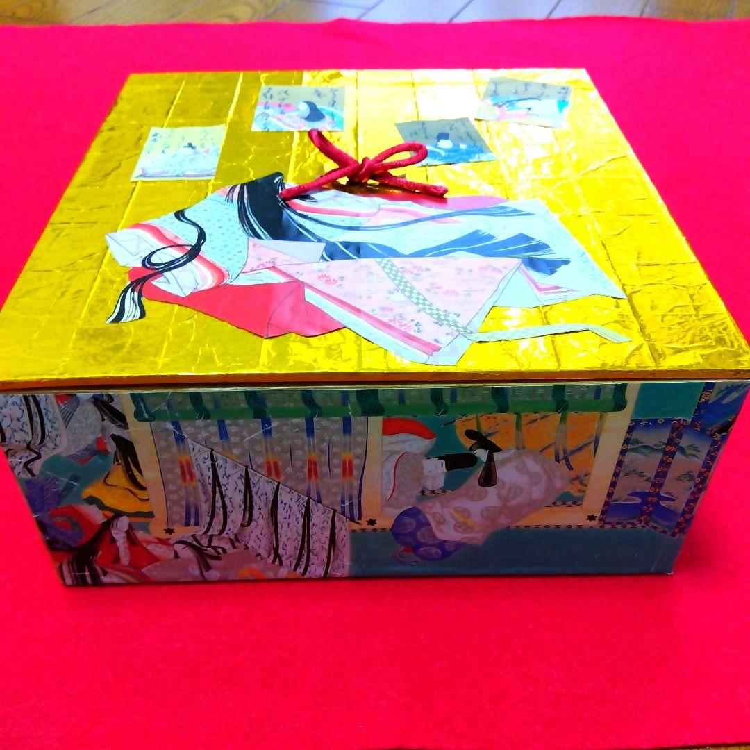 逸品 貝箱 貝あわせ6組12枚 大あさり インテリア飾り 百人一首