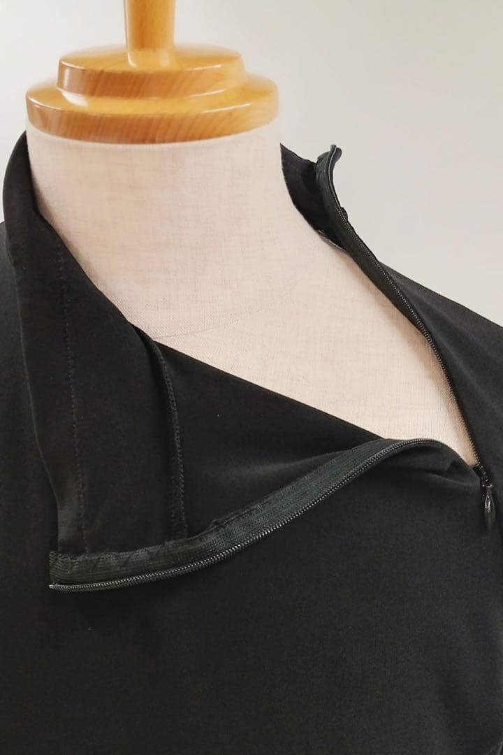 【専用】タカダンス　メンズ　ラテンシャツ　ハイネックシャツ　MS350 ブラック