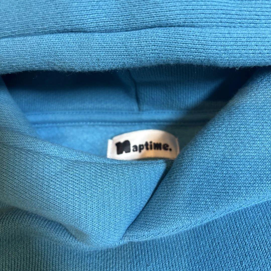 ナップタイム　naptime. Nissy 西島隆弘　スウェット　パーカー　青